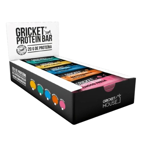 Caja de barritas Gricket sabor Cacahuate