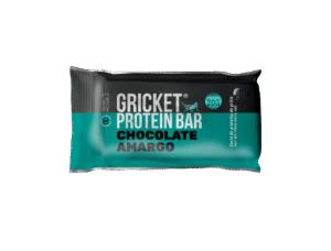 Barrita de proteína de grillo sabor chocolate amargo
