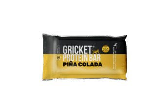Barrita de proteína de grillo sabor piña colada