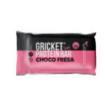 Barrita de proteína de grillo sabor choco fresa