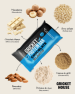 Barrita de proteína de grillo sabor chocolate blanco - Imagen 2