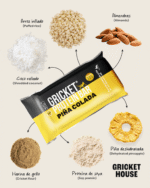 Barrita de proteína de grillo sabor piña colada - Imagen 3