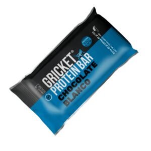 Barrita de proteína de grillo sabor chocolate blanco